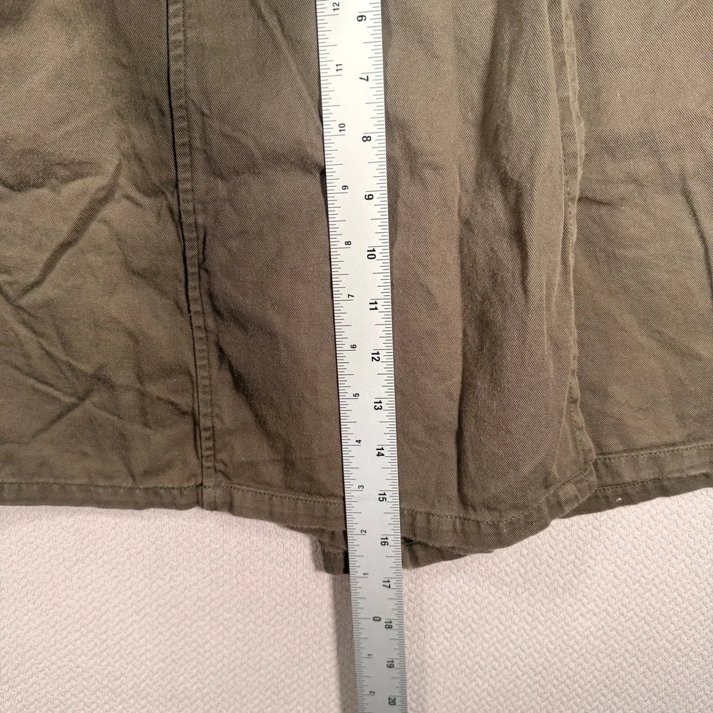 White Stag Forest Night Wrap Skort 8 Women Green Cotton Utility Twill
